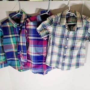 Ralph Lauren Blue and Purple Button Down Shirts